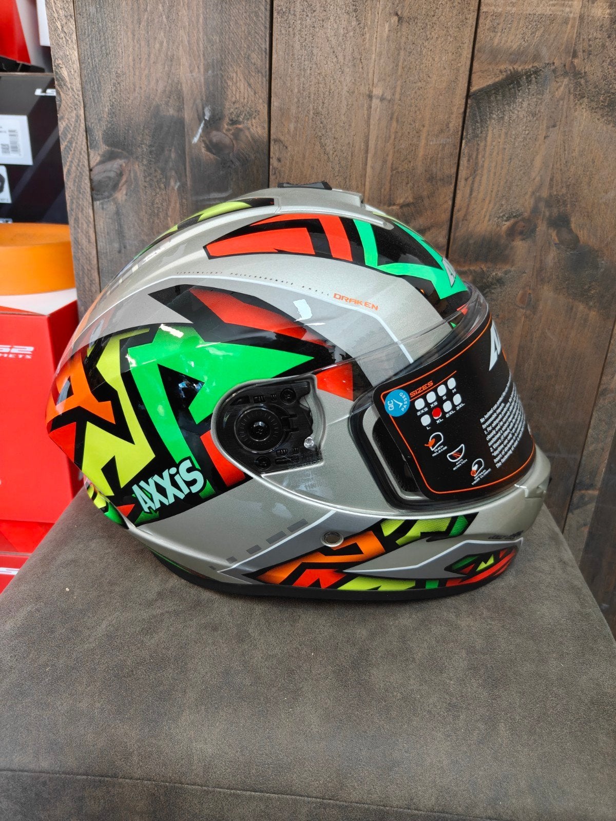Nieuwe Integraal Helm XL, Motoren, XL, Kinderen, Ophalen of Verzenden, Integraalhelm