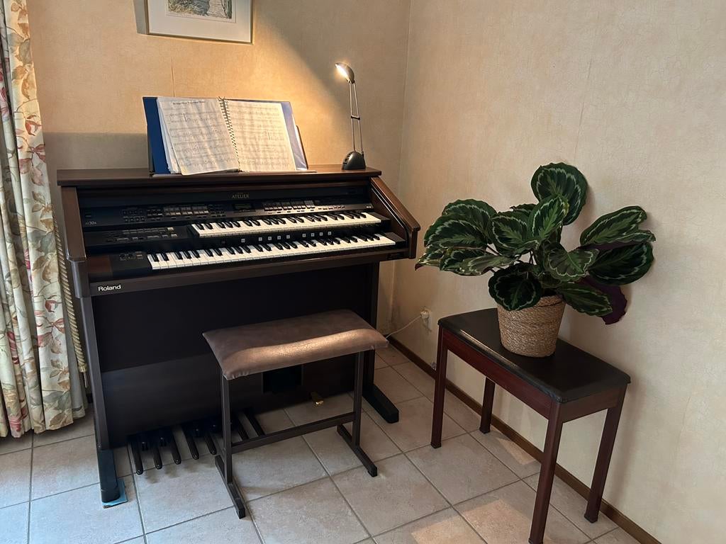 Elektrisch Orgel Roland, Muziek en Instrumenten, Orgels, Ophalen, Zo goed als nieuw, 2 klavieren, Orgel