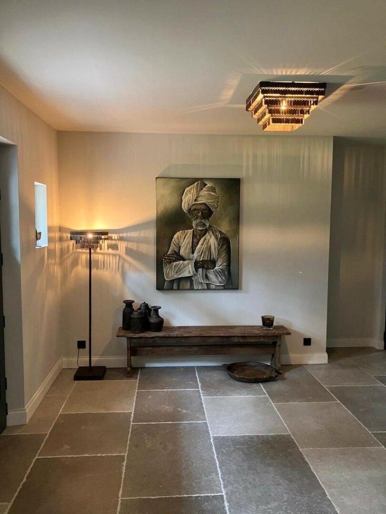 RESTPARTIJ! BOURGONDISCHE DALLEN VLOER; 125 m2, Ophalen, Nieuw, 75 m² of meer, Overige typen