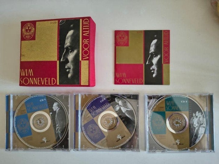 Wim Sonneveld - Voor Altijd (3 CD Boxset), Cd's en Dvd's, Cd's | Nederlandstalig, Ophalen, Boxset, Zo goed als nieuw, Inclusief doosje