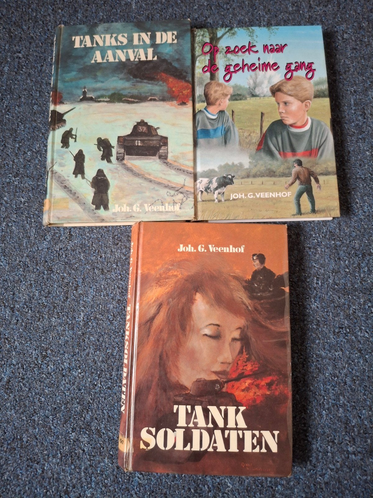 Johan G Veenhof boeken, Verzenden, Gelezen, Johan G Veenhof, Gelderland
