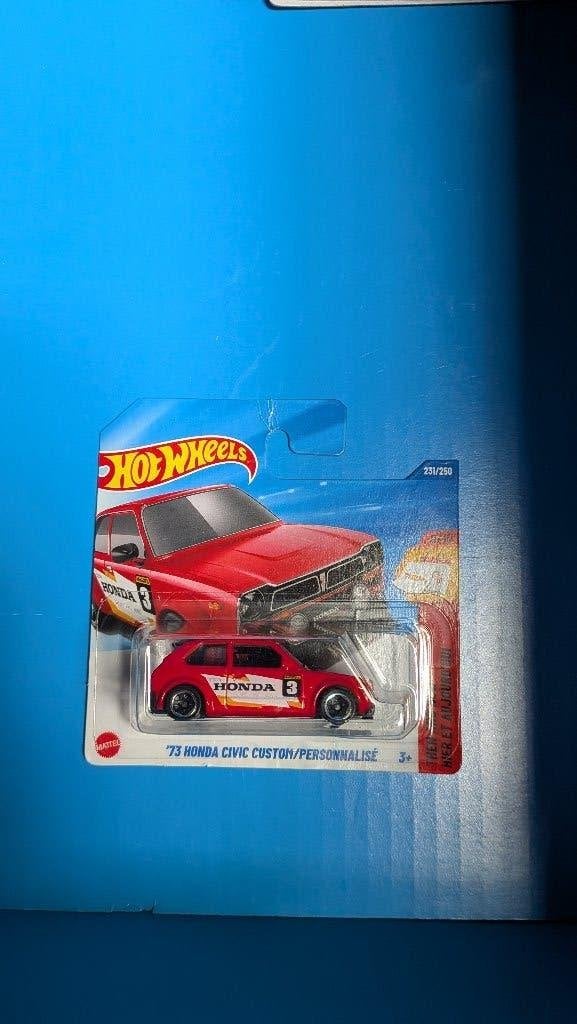 Hotwheels 73 honda civic custom, Ophalen of Verzenden, Nieuw