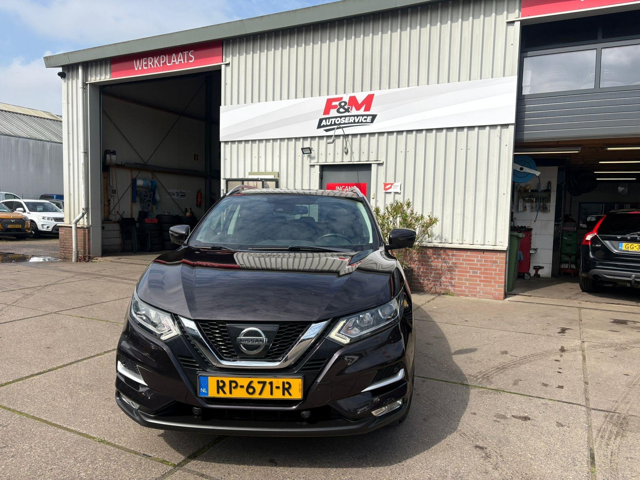 Nissan Qashqai 1.2 N-Connecta Clima, cruise, 360, pano, Auto's, Voorwielaandrijving, Stof, Gebruikt, Euro 6
