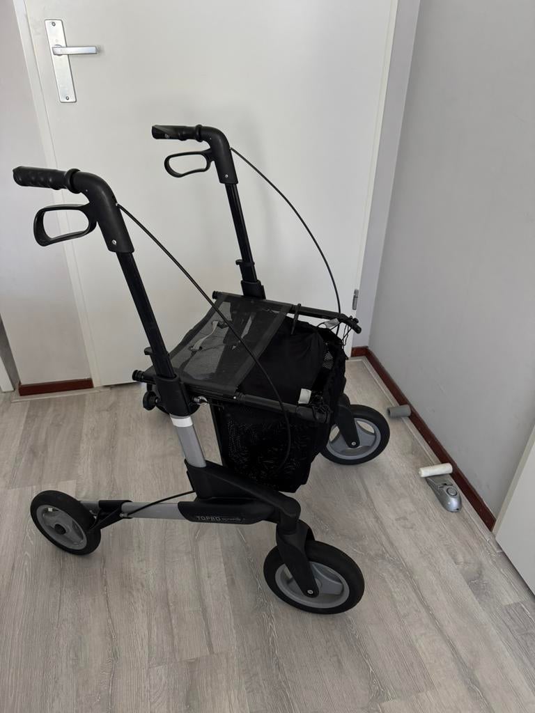 Topro Olympos S rollator lichtgewicht opvouwbaar, Ophalen, Opvouwbaar, Gebruikt