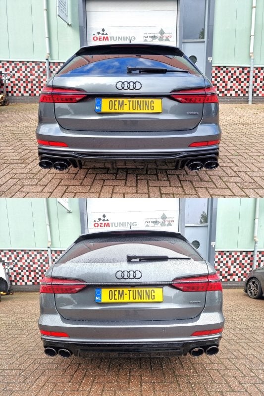 Diffuser geschikt voor A6 S6 C8 | 2018 – 2025 | S-Line, Auto diversen, Tuning en Styling, Ophalen of Verzenden