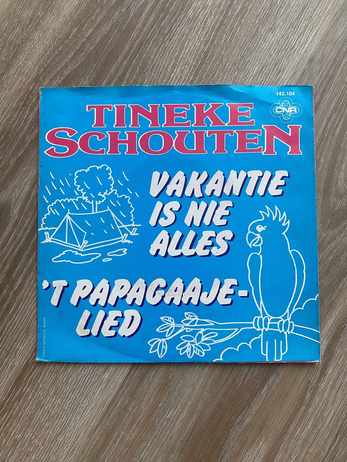 Lp Single Tineke Schouten Vakantie Is Nie Alles, Gebruikt, Overige formaten, Ophalen of Verzenden, Levenslied of Smartlap