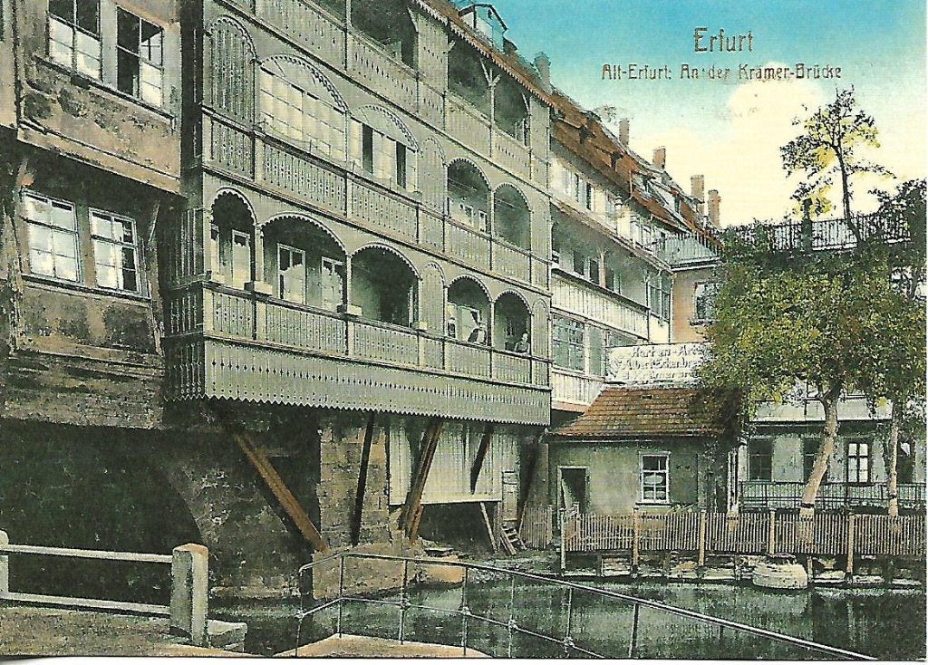 Erfurt- -Repro., Ophalen of Verzenden, 1980 tot heden, Ongelopen, Duitsland