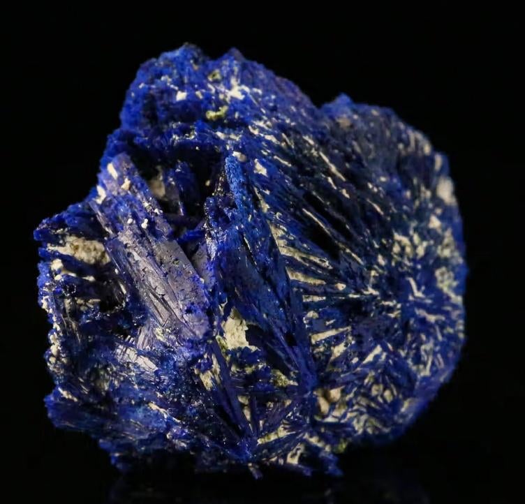AZURIET kristal cluster uit de Tsumeb mijn, Namibië., Ophalen of Verzenden, Mineraal