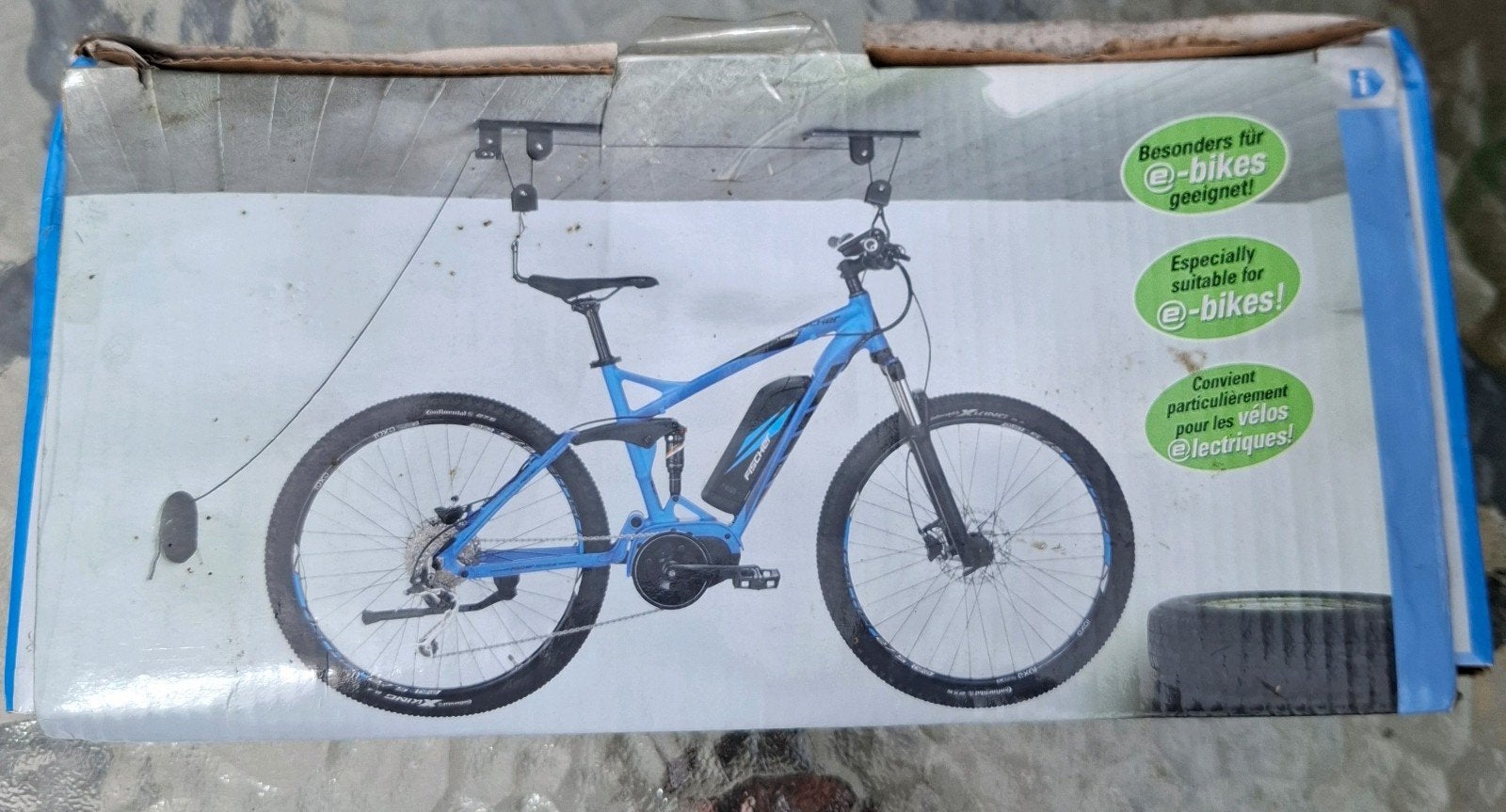 Fischer Fiets Ophangsysteem - Plafondmontage, Ophalen of Verzenden, Nieuw, Fischer