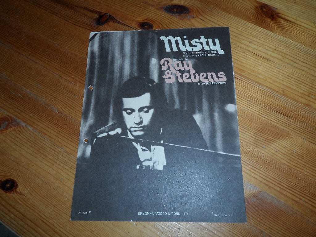 Misty - ray stevens - garner / burke, Gebruikt, Gitaar, Ophalen of Verzenden, Artiest of Componist