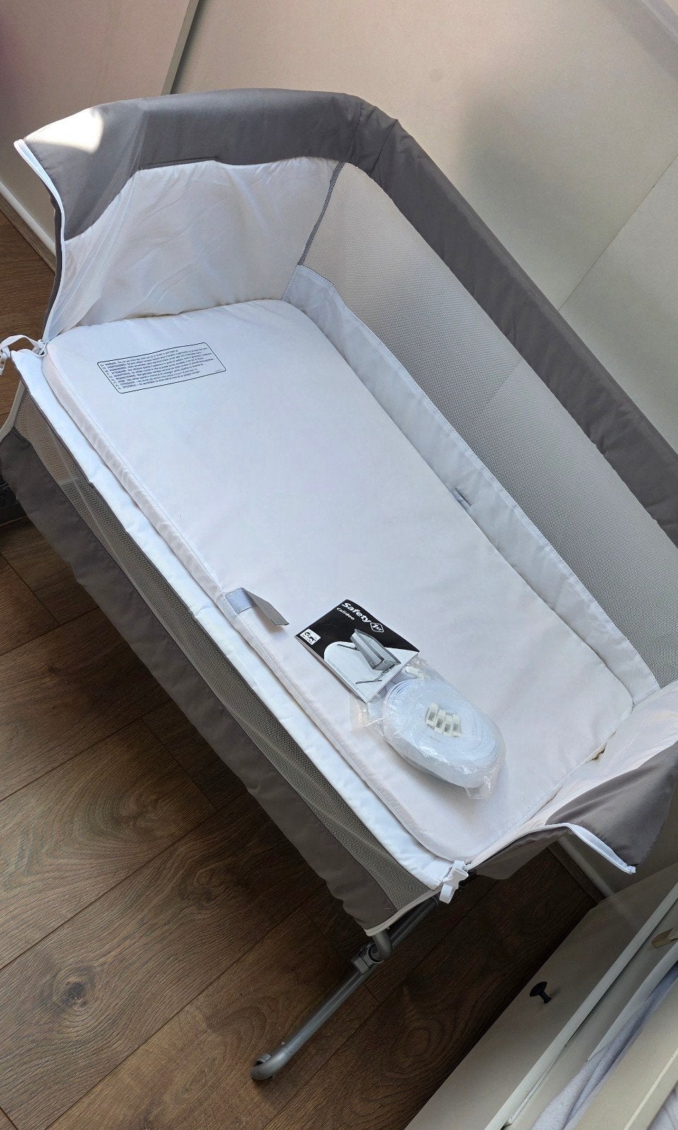 Safety 1st Co-Sleeper Wieg/Reisbedje - Hoes gewassen, Ophalen, Gebruikt, Wieg