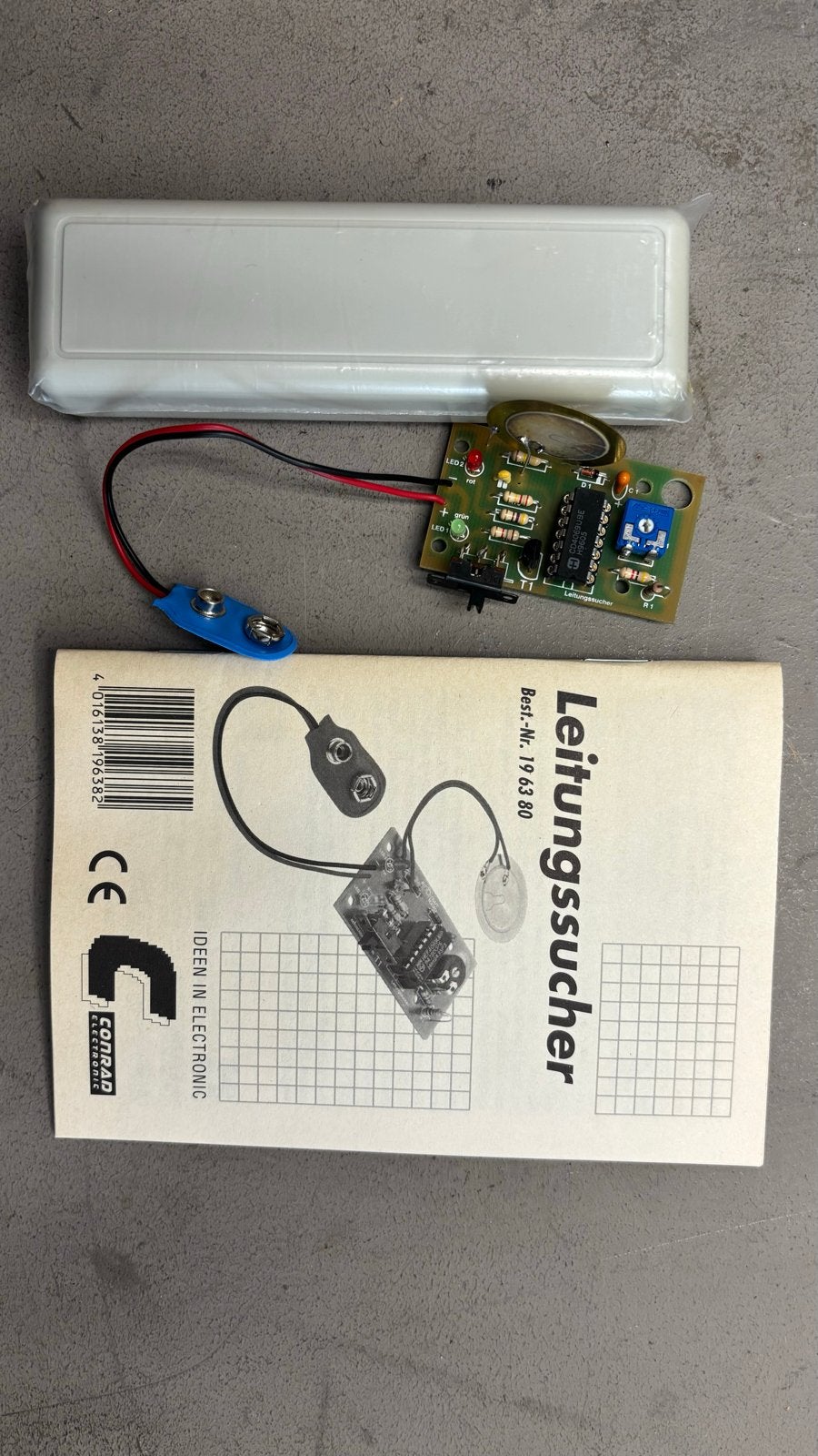Conrad Electronic Leitungsucher - Kabelzoeker Kit, Ophalen of Verzenden, Nieuw