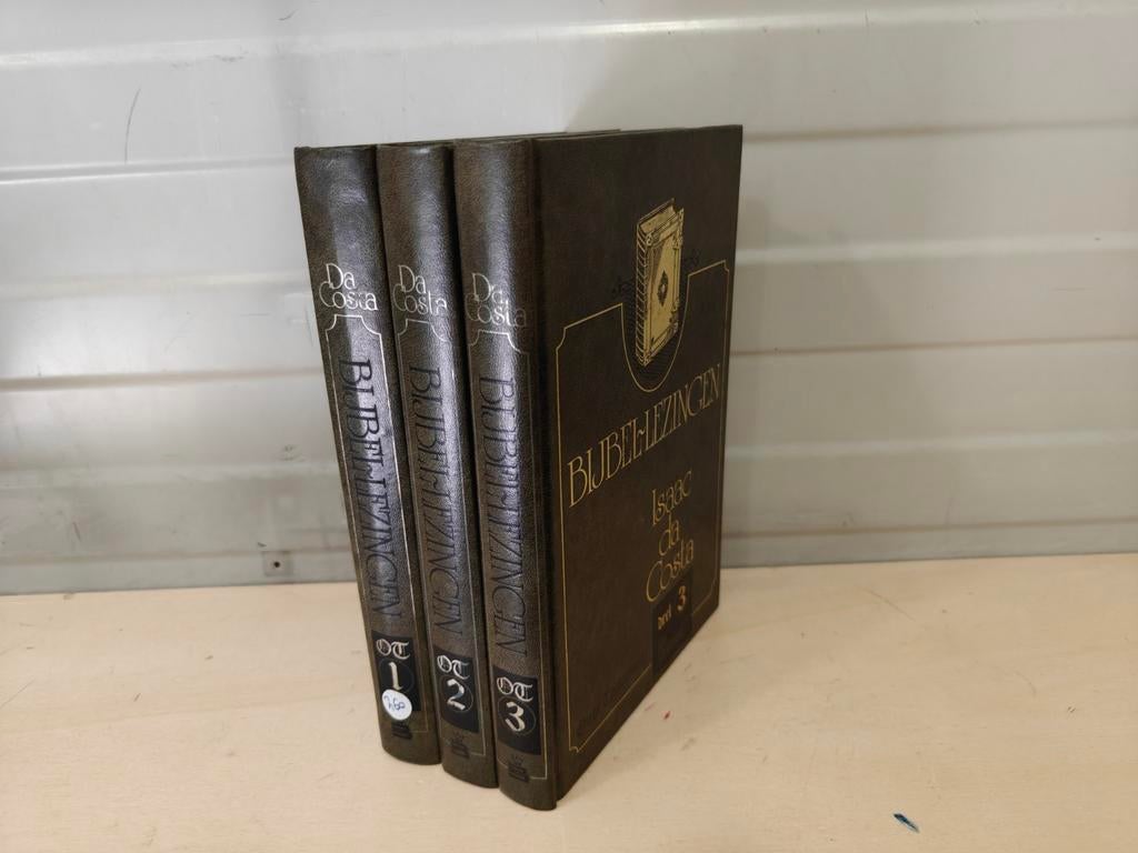 Nr. 260 Isaac da Costa: Bijbellezingen deel 1,2,3., Gelezen, Christendom | Protestants, Ophalen of Verzenden, Isaac da Costa