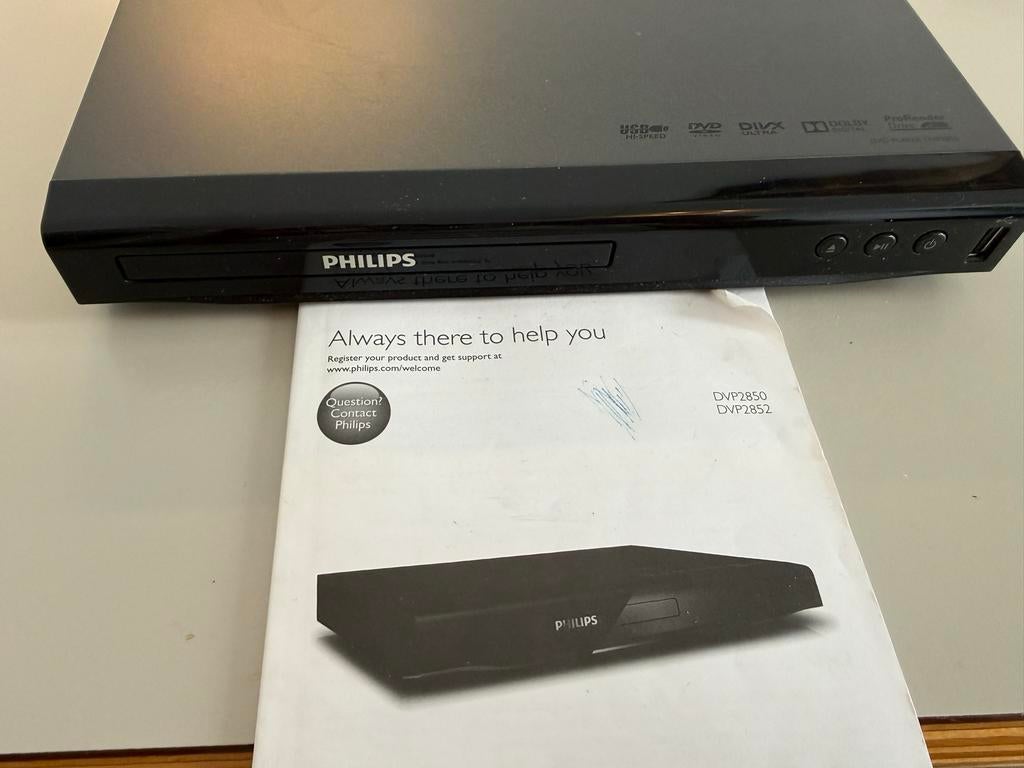 Philips DVP2850 DVD-speler - Zo goed als nieuw, Ophalen, Zo goed als nieuw, Dvd-speler, Philips