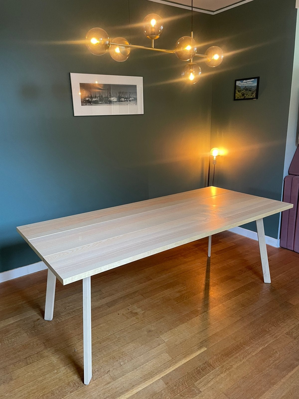 Ikea ypperlig eettafel 200x90cm, Ophalen, Gebruikt, 50 tot 100 cm, Vijf personen of meer