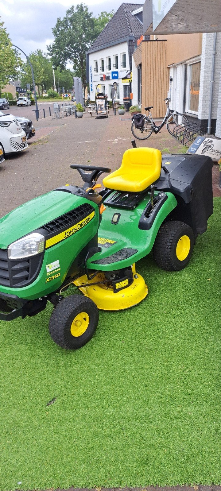 John Deere X135R Zitmaaier - Onderhoud gehad, Ophalen, Cirkelmaaier, Gebruikt, -