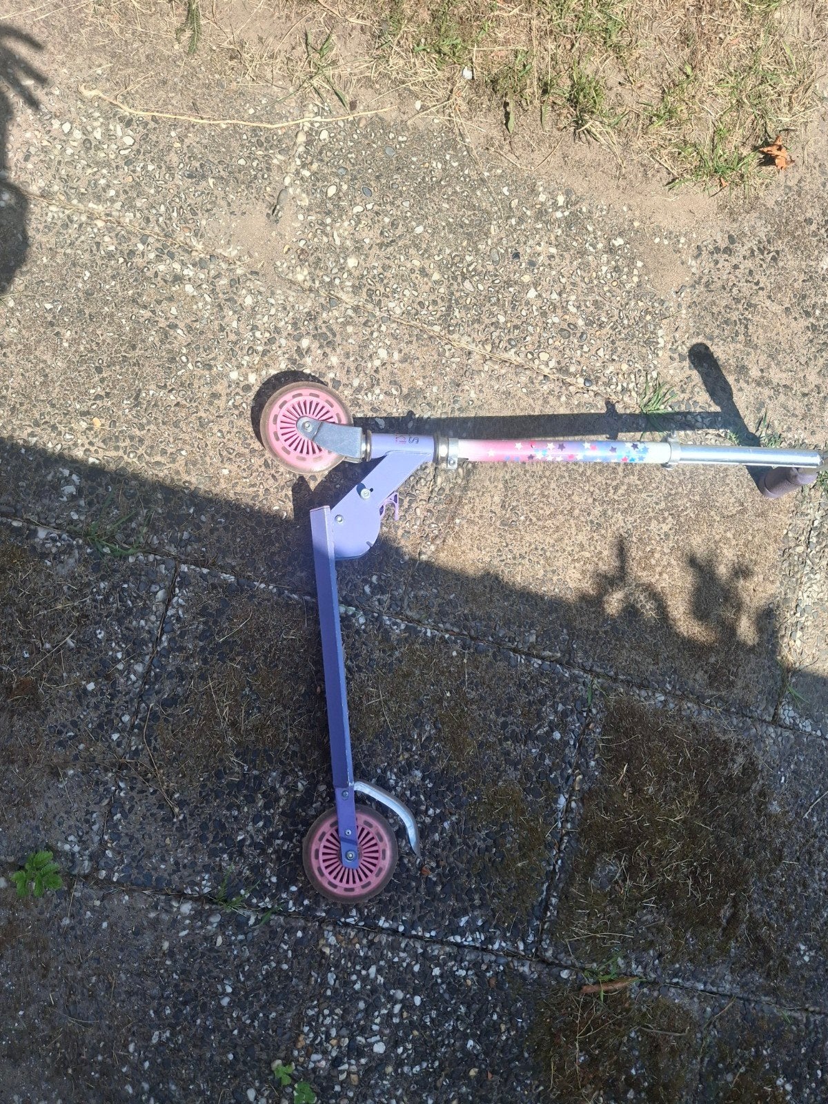 Kinderstep met rem - Gebruikt, Fietsen en Brommers, Steps, Ophalen, Gebruikt, Gewone step, Onbekend