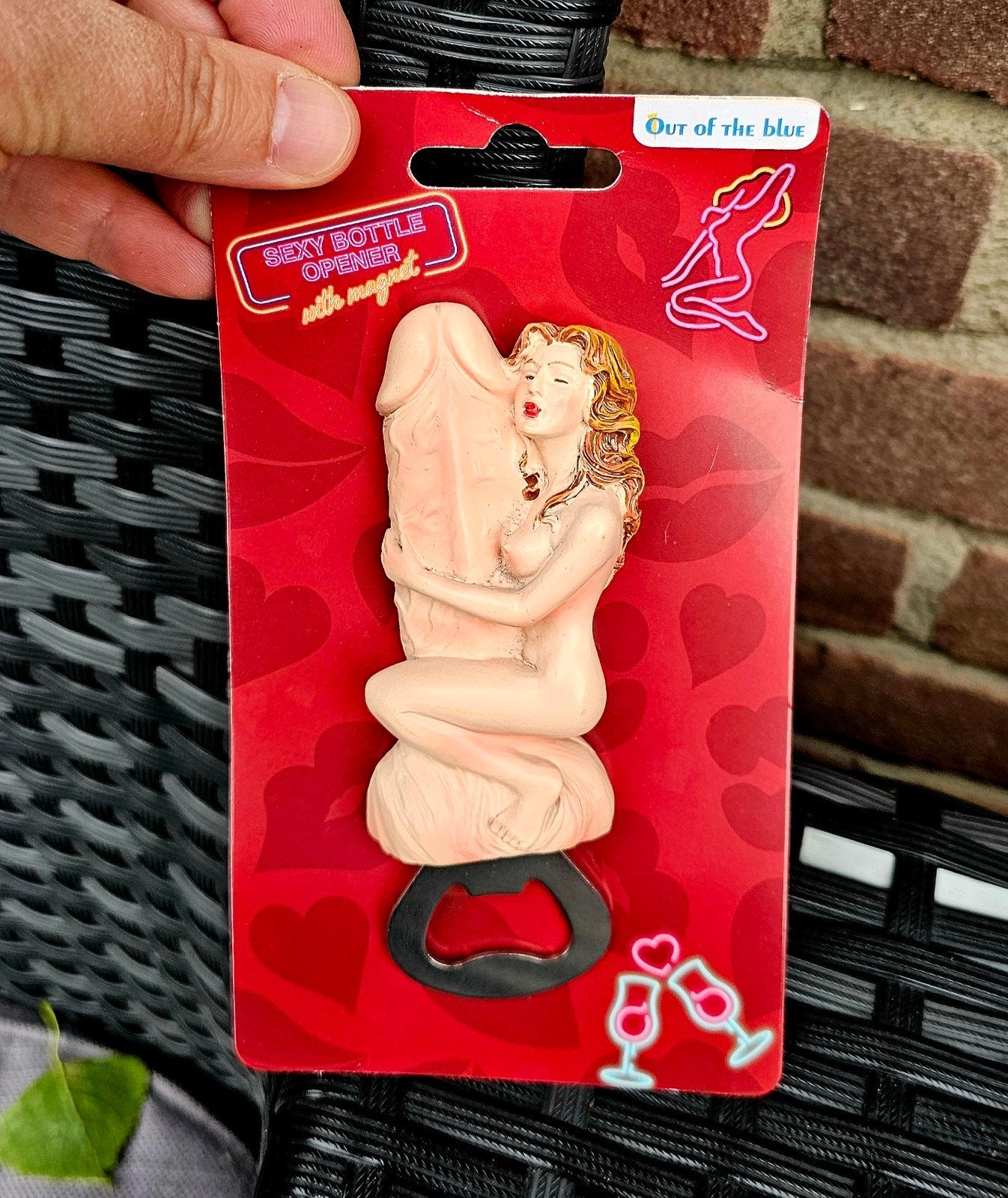 Grappige flesopener met magneet - Sexy design, Meerkleurig, Overige stijlen, Nieuw, Ophalen of Verzenden
