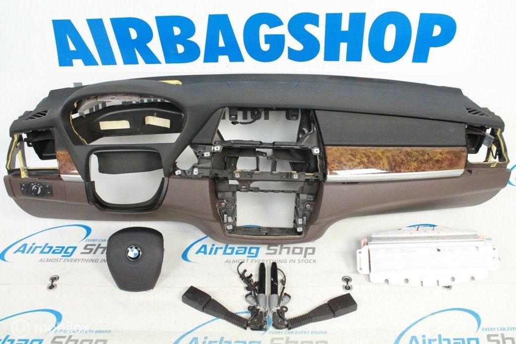 Airbag set - Dashboard bruin head up BMW X5 E70 (2006-2014), Gebruikt, Ophalen of Verzenden