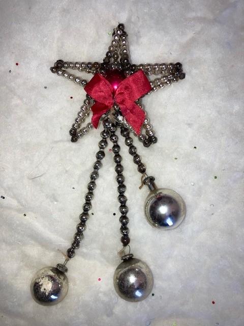 Antieke gablonzer ster, Diversen, Kerst, Ophalen of Verzenden, Gebruikt