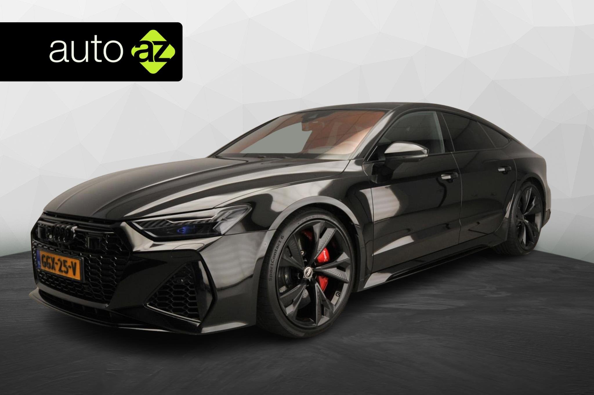 Audi RS7 Sportback 4.0 TFSI quattro | Keramisch | B&O | Pano, Auto's, Audi, Automaat, Stof, Gebruikt, 600 pk