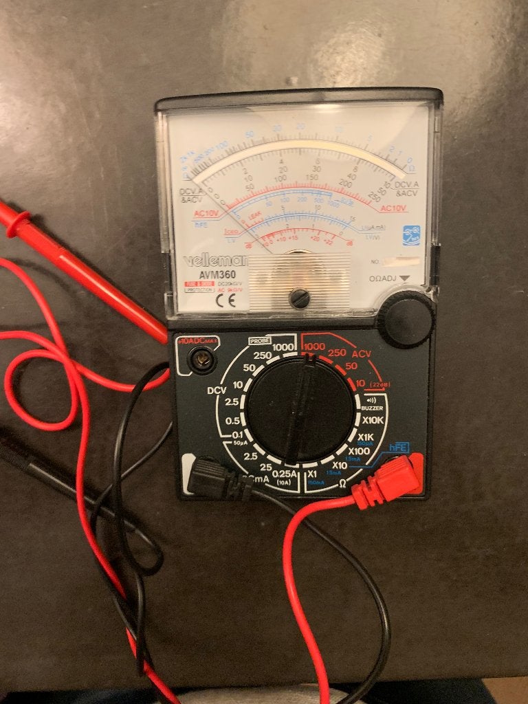 Analog multimeter, Ophalen of Verzenden, Multimeter