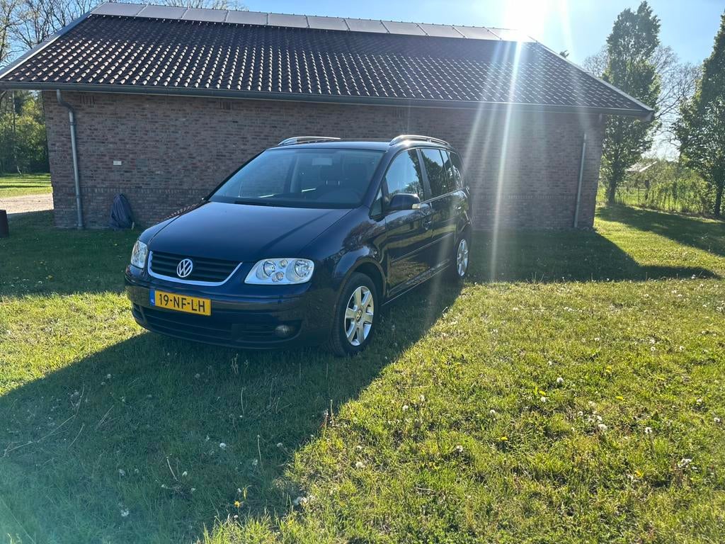Volkswagen Touran 1.6 85KW 2003 Blauw 7-zitter, Auto-onderdelen, Ophalen, Gebruikt, Volkswagen
