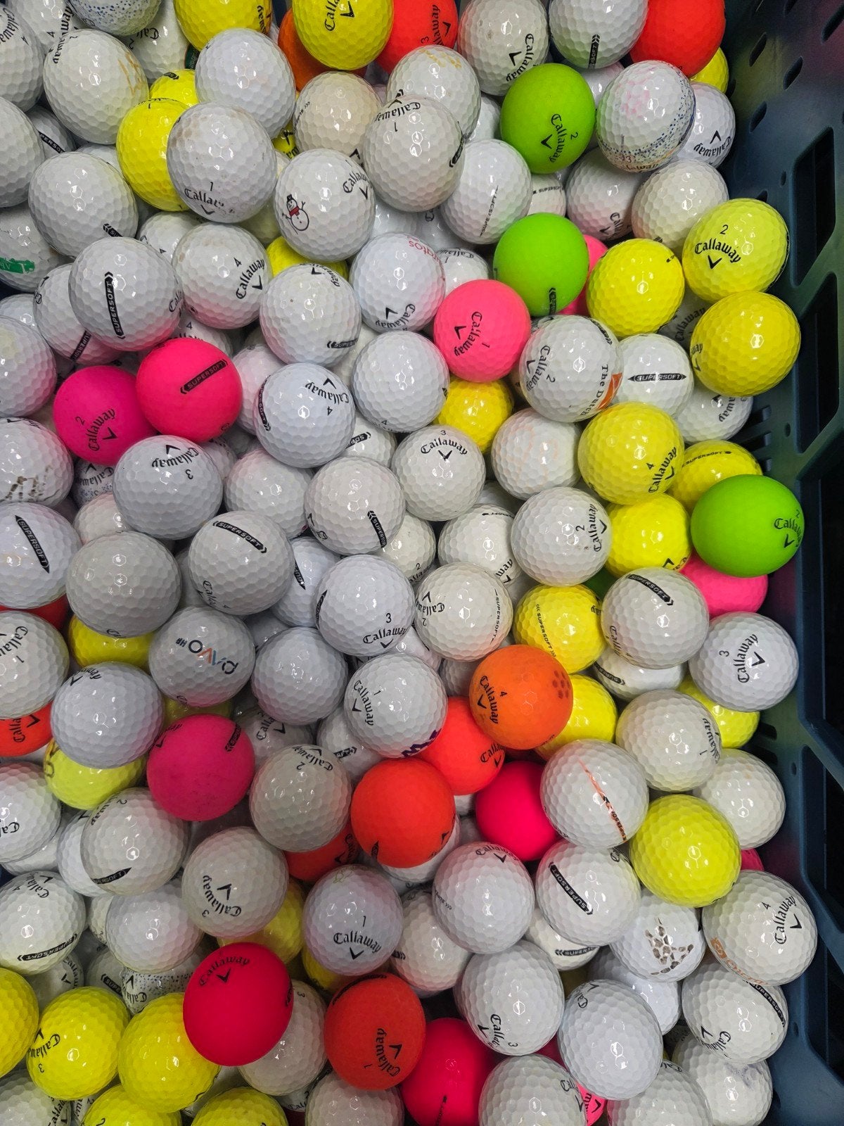 3000 CALLAWAY SUPERSOFT GOLFBALLEN A-KWALITEIT, Ophalen of Verzenden, Zo goed als nieuw, Bal(len), Callaway