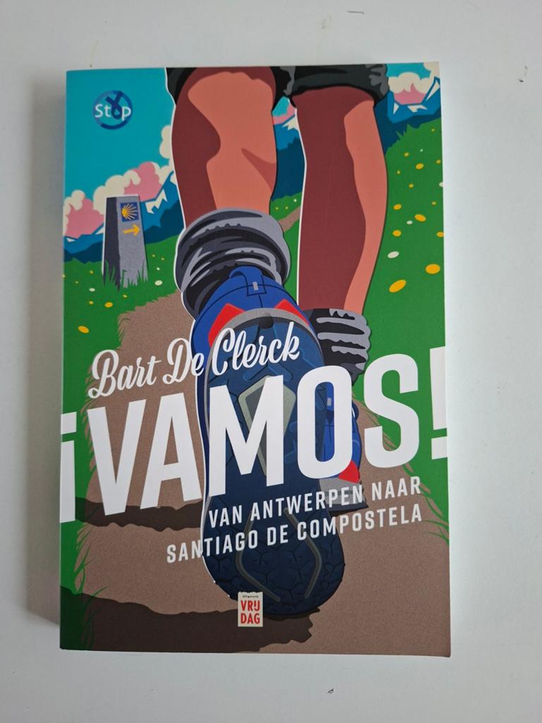 ¡VAMOS! Van Antwerpen naar Santiago de Compostela, Boeken, Reisgidsen, Overige merken, Europa, Zo goed als nieuw, Reisgids of -boek