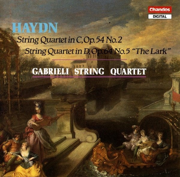 HAYDN String quartet in c CD GABRIELI STRING QUARTET CHANDOS, Ophalen of Verzenden, Classicisme, Zo goed als nieuw, Kamermuziek