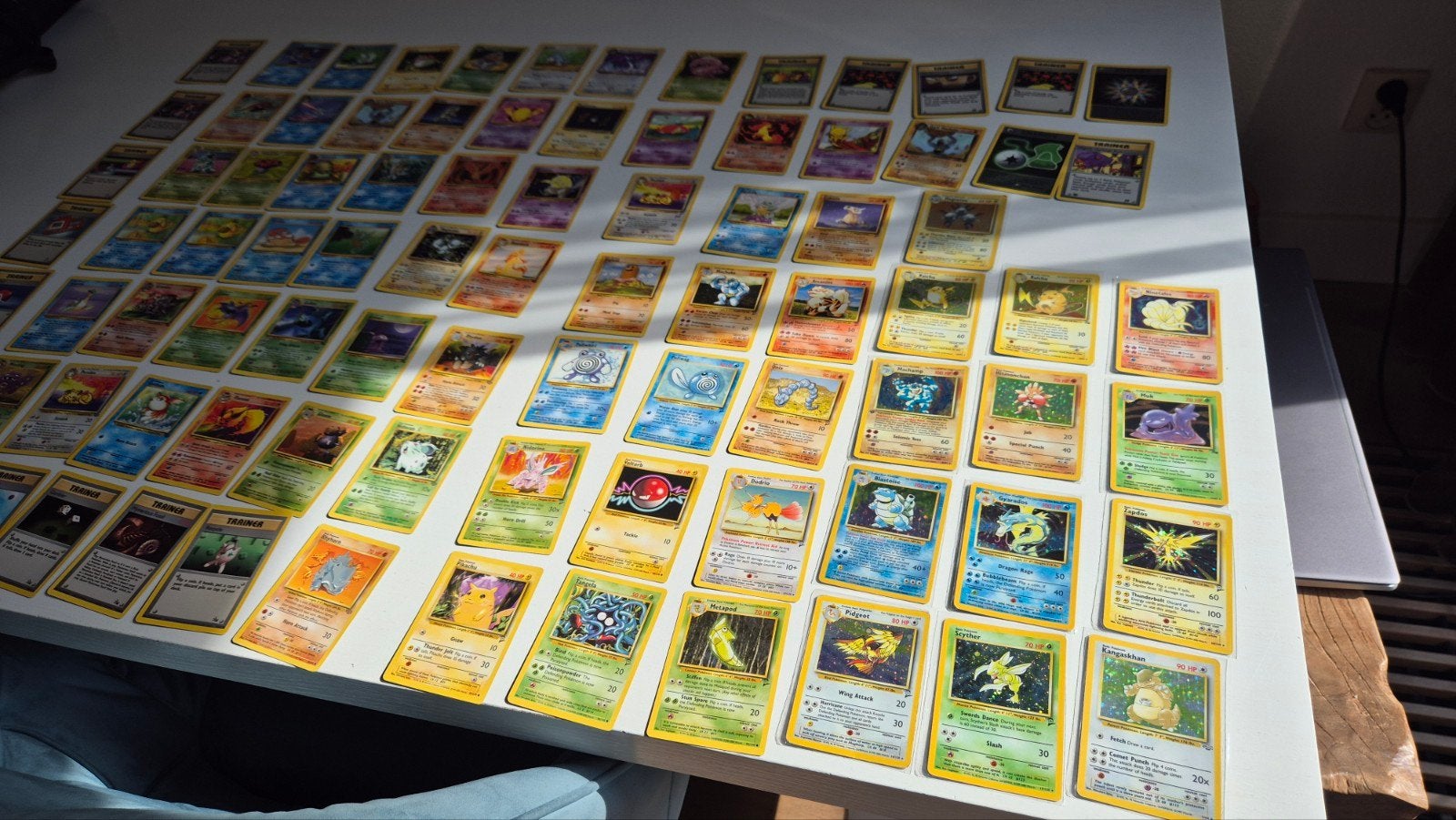 Vintage Pokémon kaarten - Holo's - Goede staat!, Ophalen of Verzenden, Zo goed als nieuw, Meerdere kaarten, Foil