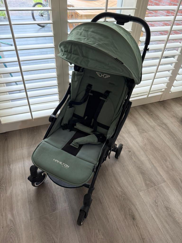 Hamilton X1 buggy perfect als handbagage, Kinderen en Baby's, Buggy's, Ophalen of Verzenden, Zo goed als nieuw