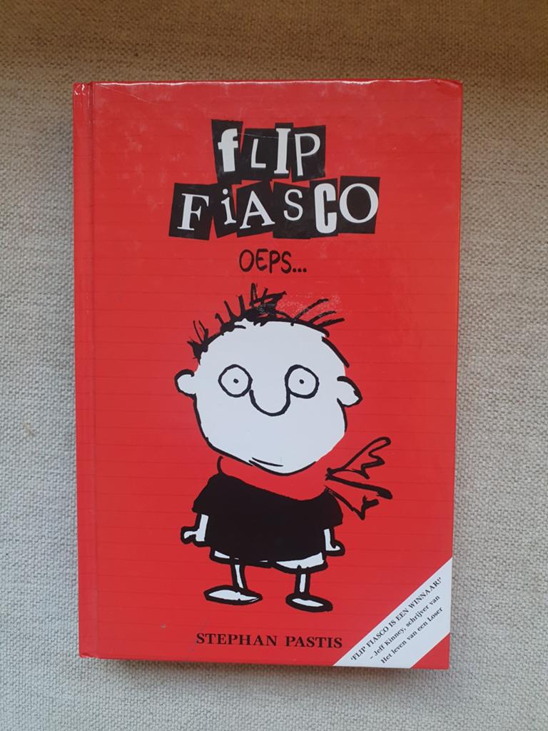 Boek flip fiasco oeps..., Boeken, Ophalen of Verzenden, Zo goed als nieuw, Stephan Pastis, Non-fictie