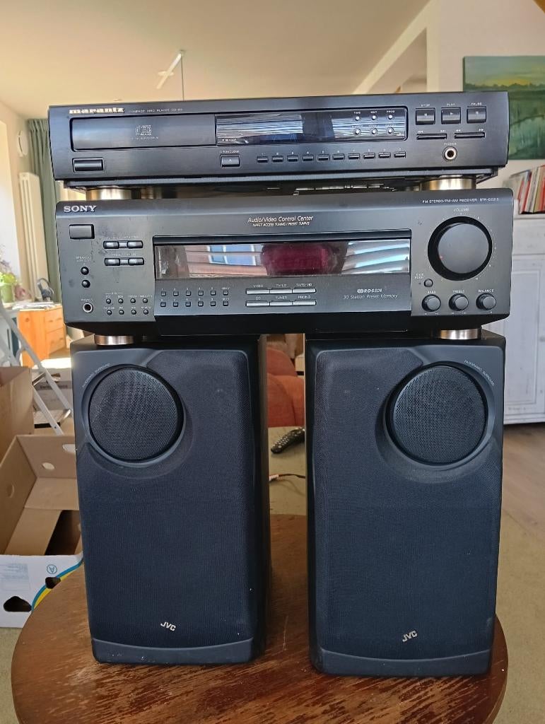 Stereo set, Tuner of Radio, Losse componenten, Zo goed als nieuw, Ophalen