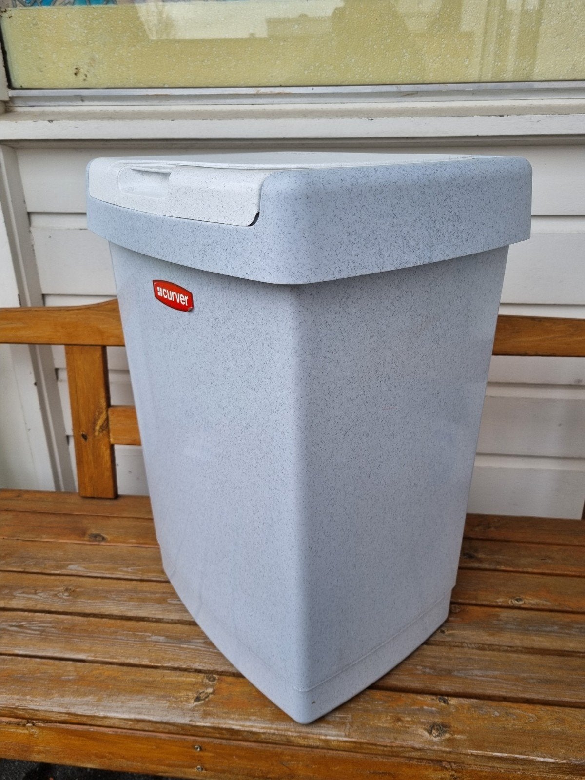 Curver prullenbak. afvalemmer 50 liter Antaciet, 40 liter of meer, Ophalen, Gebruikt, Kunststof