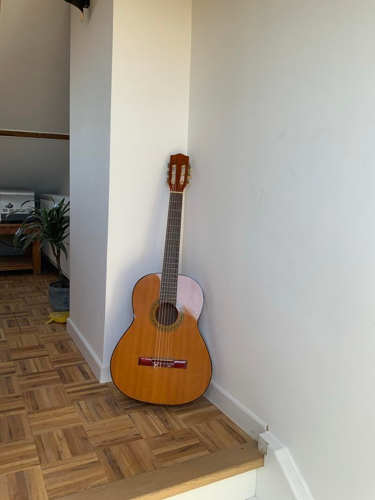 Spaanse gitaar met nieuwe snaren - Made in Korea, Ophalen of Verzenden, Gebruikt, Klassieke of Spaanse gitaar