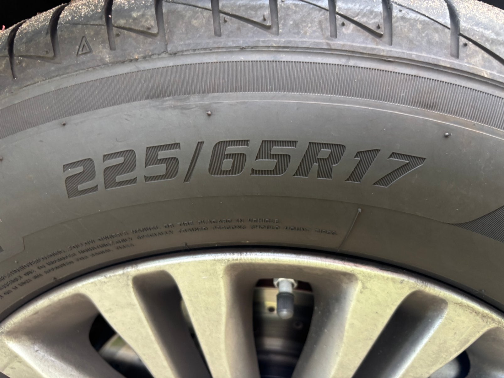 4 vrijwel nieuwe zomerbanden 225/65/17, Auto-onderdelen, Banden en Velgen, Ophalen, Nieuw, 17 inch, Band(en)
