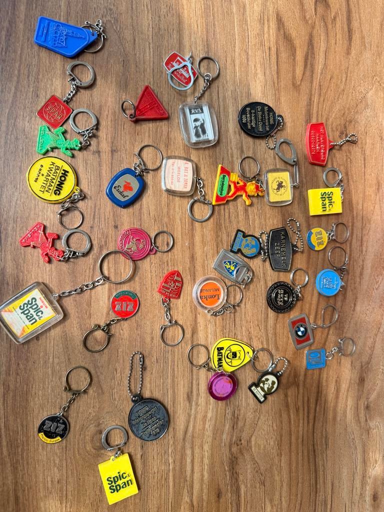 Vintage Sleutelhangers Collectie - Diverse Merken, Ophalen of Verzenden, Zo goed als nieuw, Merk