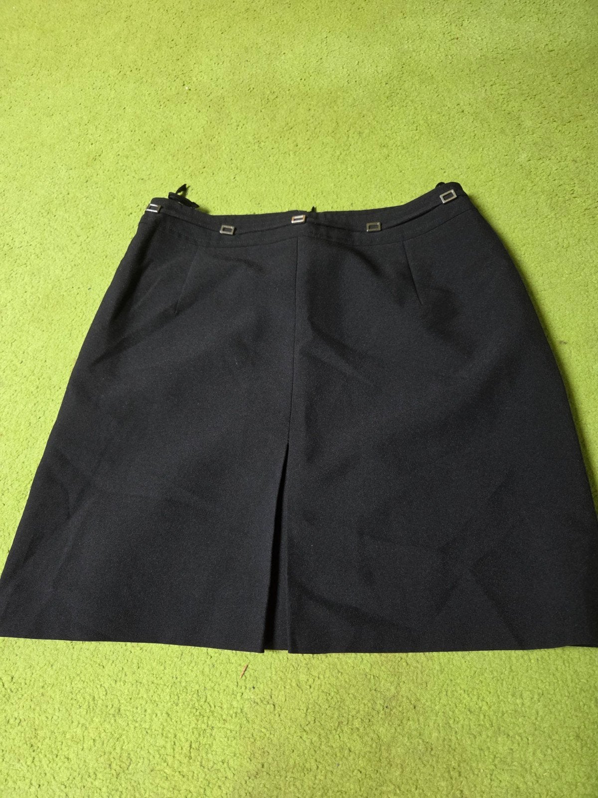 Vintage Zwarte rok van Hirsch - Maat 38/40 (M), Kleding | Dames, Maat 38/40 (M), Zwart, Zo goed als nieuw, Boven de knie