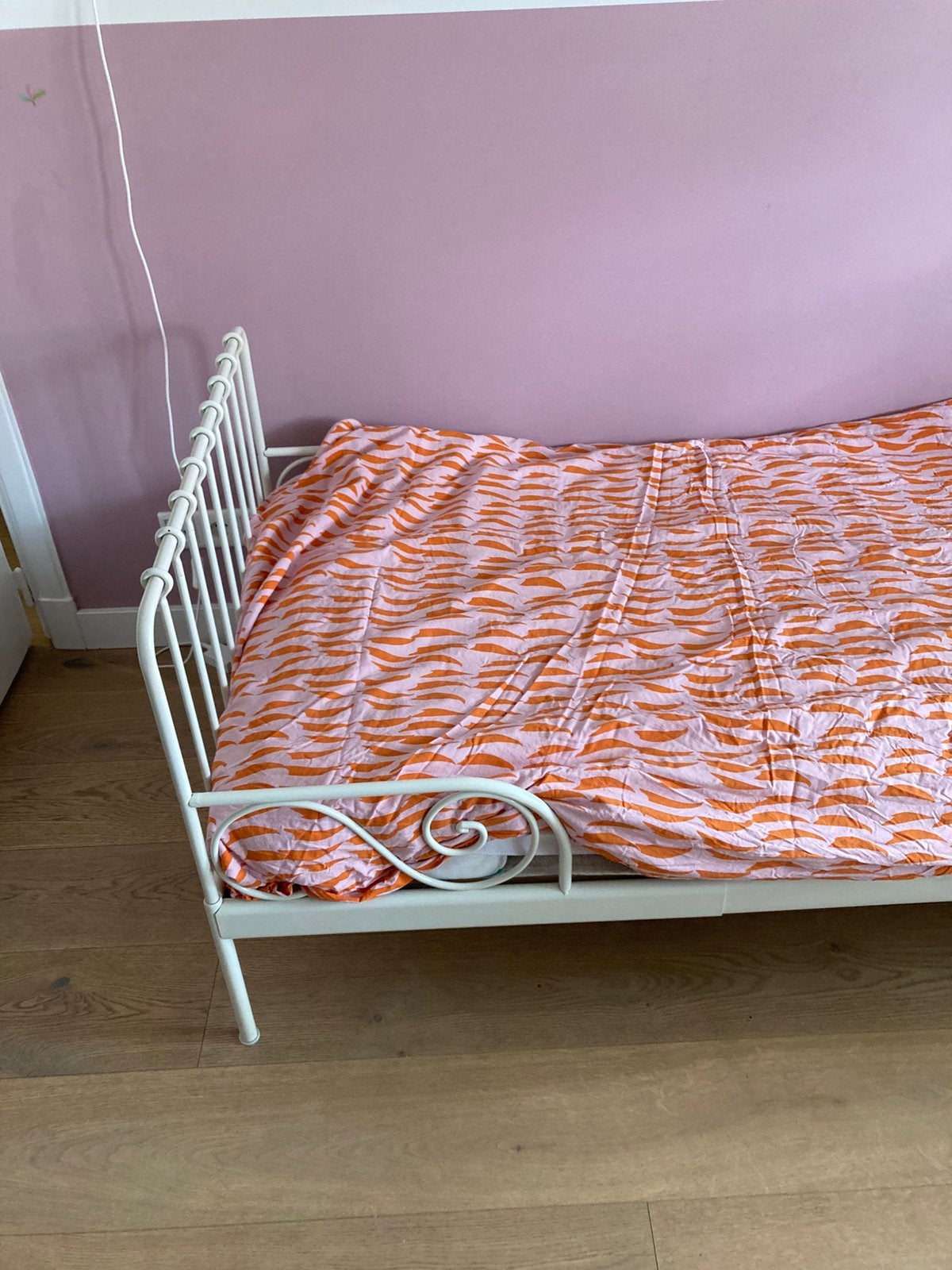 Mee groei bed 50 euro compleet, Gebruikt, 70 tot 85 cm, 180 cm of meer, Ophalen