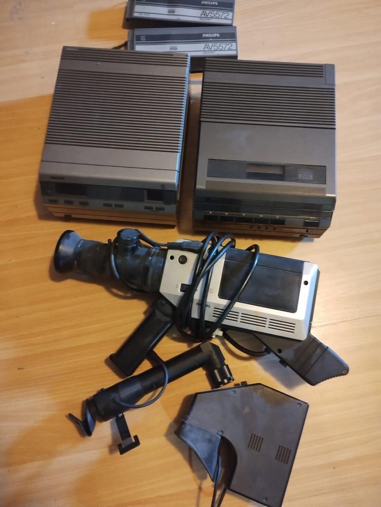 Video 2000 set, Ophalen, Zo goed als nieuw, Video 2000-speler of -recorder