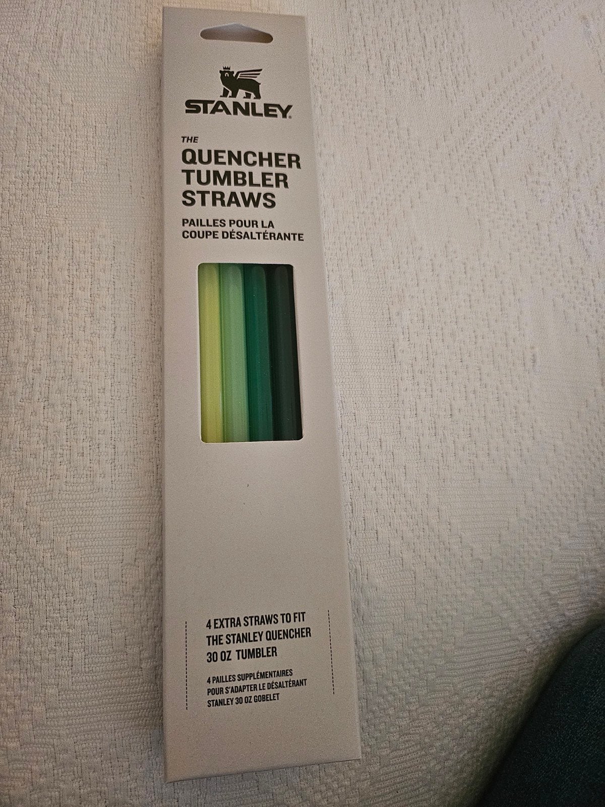 Stanley Quencher Tumbler Rietjes - 4 stuks, Groen, Stanley, Kunststof, Nieuw, Ophalen of Verzenden