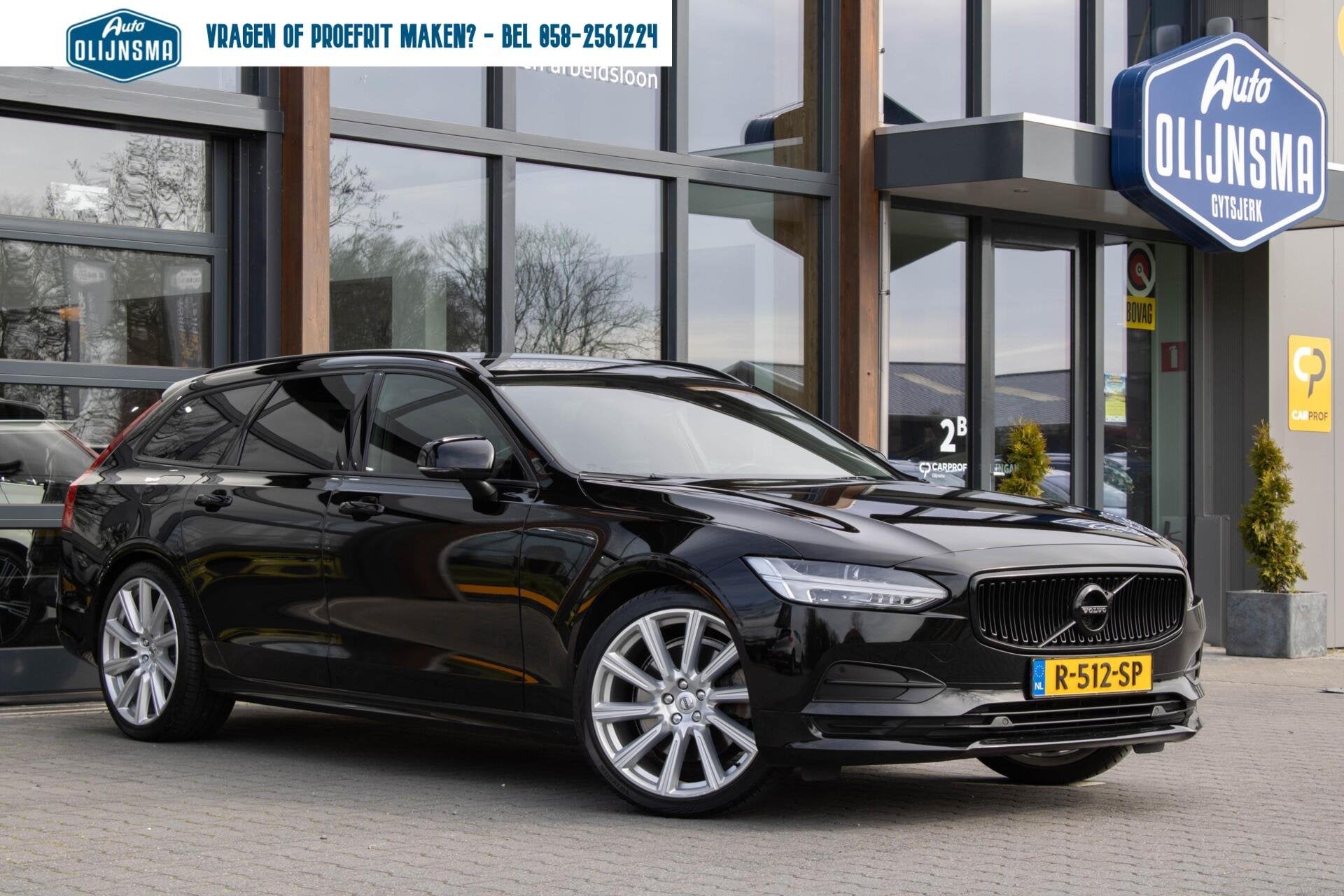 Volvo V90 2.0 T4 Momentum|Stoelverwarming|Trekhaak|, Auto's, Stof, Euro 6, 14 km/l, 93 €/maand