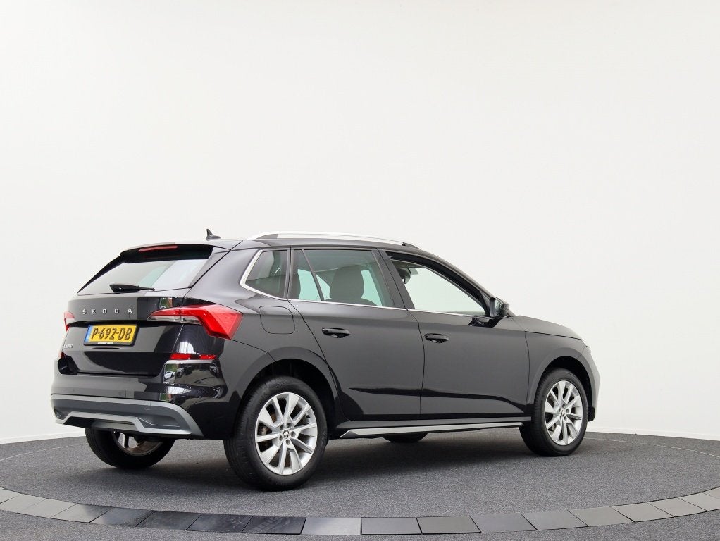 Skoda Kamiq 1.0 TSI Style Automaat | Navigatie | Stoelverwar, Auto's, Skoda, Automaat, Stof, Gebruikt, Zwart