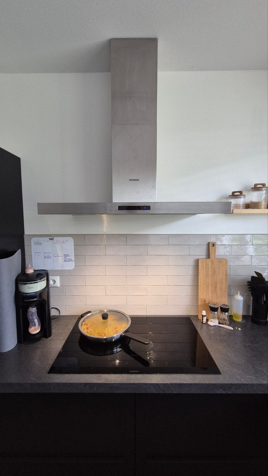 Siemens StudioLine design afzuigkap LC96BBM50, Witgoed en Apparatuur, Afzuigkappen, Ophalen, Gebruikt, Wandschouwkap, 600 tot 800 m³ per uur