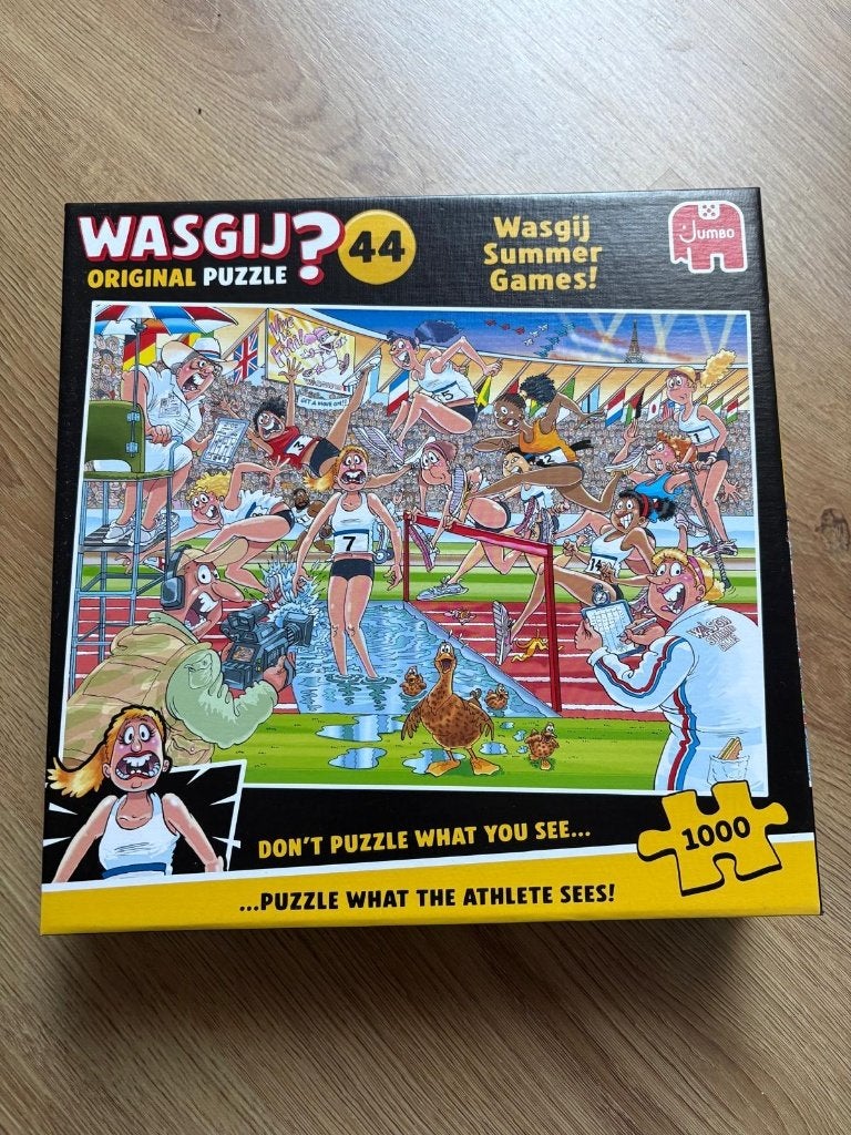 Wasgij Original 44: Summer Games! 1000 stukjes puzzel, Ophalen, 500 t/m 1500 stukjes, Zo goed als nieuw, Legpuzzel