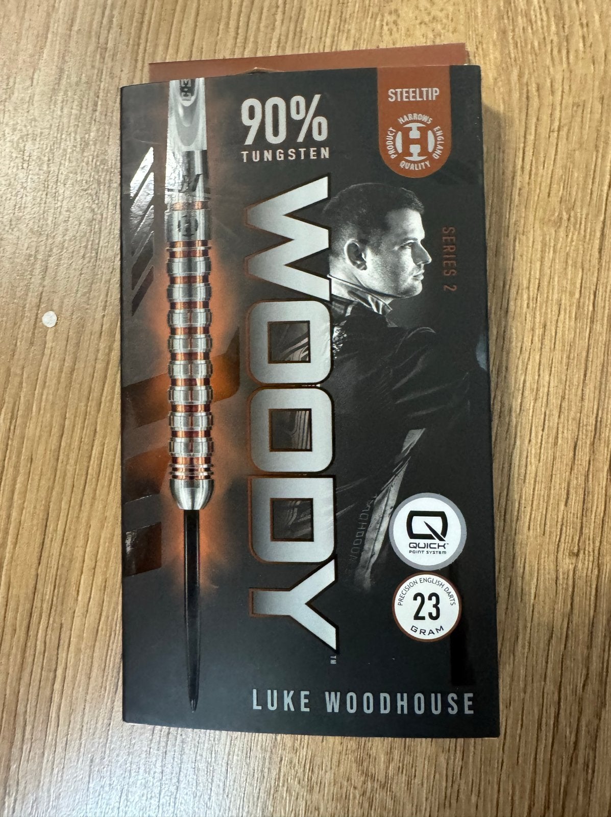 Nieuwe Harrows Darts met Quick Points - Luke Woodhouse Woody, Sport en Fitness, Darts, ., Nieuw, Ophalen of Verzenden, .