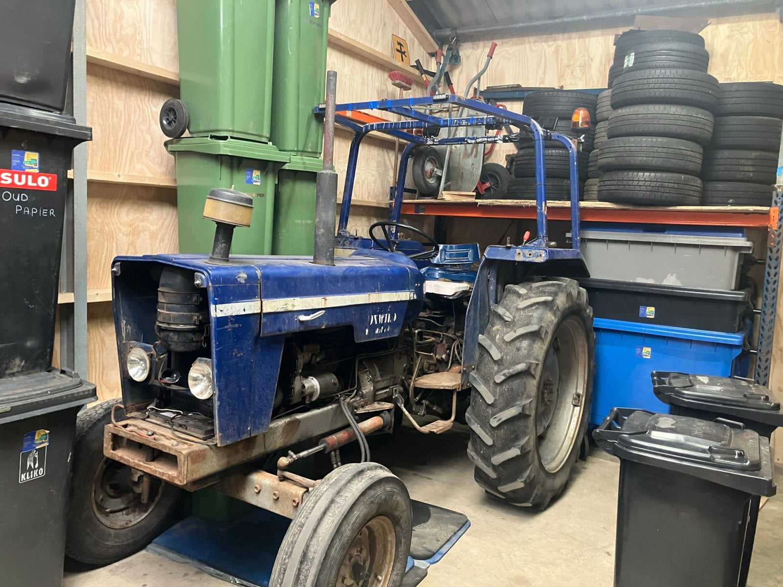 Ebro 460 Trekker uit 1981 - Loopt en schakelt goed, Ophalen of Verzenden