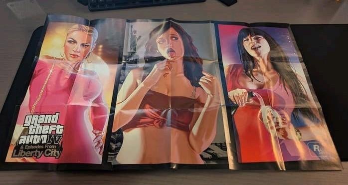 2x GTA Liberty City Posters - Dubbelzijdig, Ophalen of Verzenden, Nieuw, A1 t/m A3