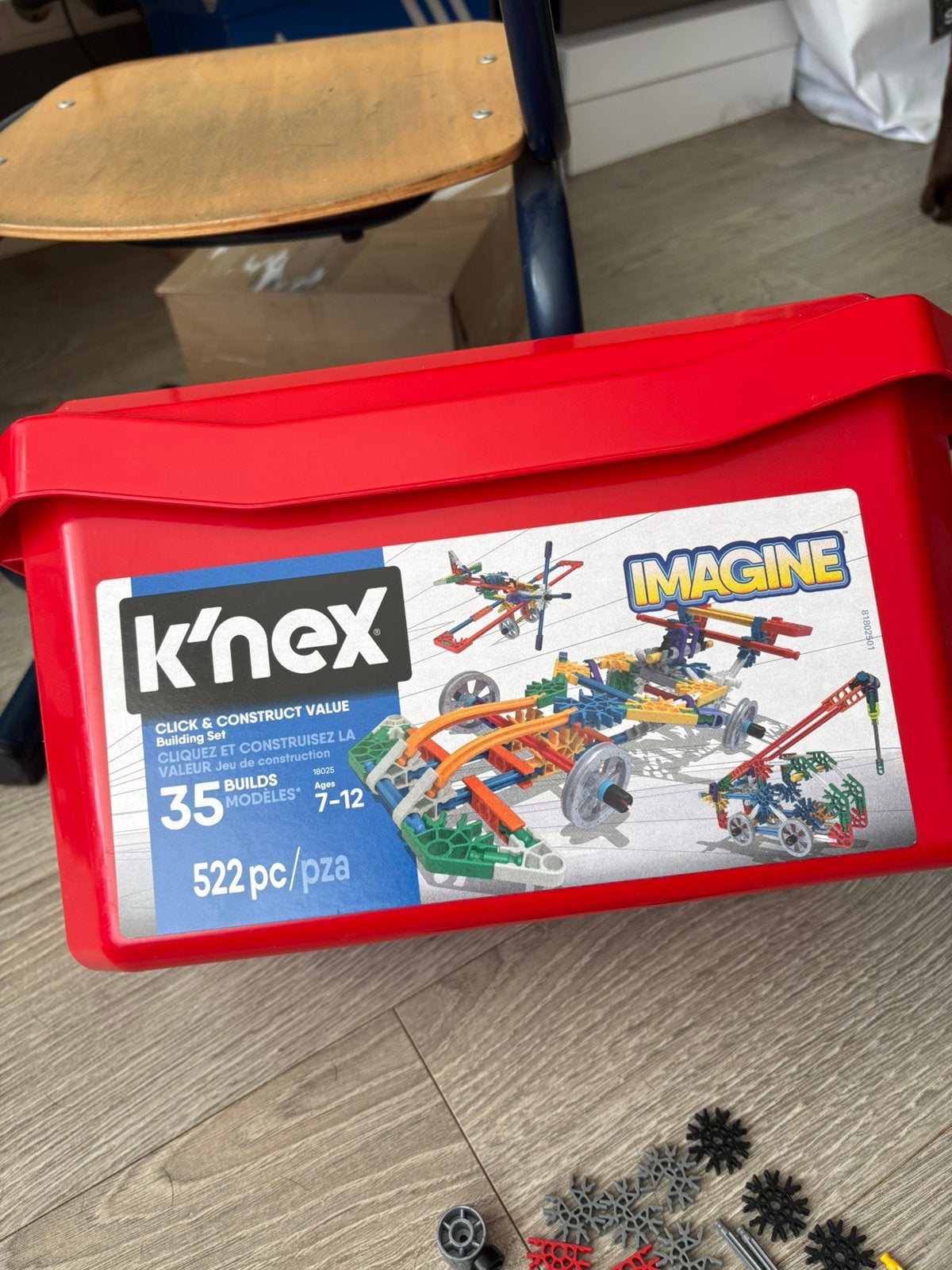 K’nex basisset, Kinderen en Baby's, Speelgoed | Bouwstenen, Ophalen of Verzenden, Zo goed als nieuw, K'nex